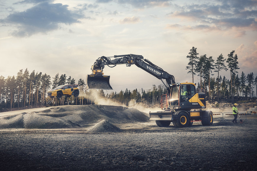 VOLVO CONSTRUCTION EQUIPMENT OCH WORLD RX I SAMARBETE OM UTVECKLINGEN AV NÄSTA GENERATIONS RALLYCROSSBANOR